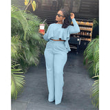 Women's Sports Two Piece Set Clothes Plus Size