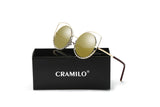 HOLLAND | A21 - Designer Pearl-Studded Cut-Out Cat Eye Princess Sunglasses
