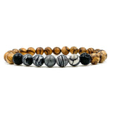 Kingston | Black Silk Stone - Light Sandalwood
