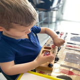 Montessori Busy Board Screw Bolt Set Toys for 2 Year Preschool Montessori Educational Toys for Children Kids Juguetes Montessori
