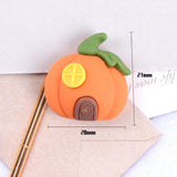 20pcs/Lot Resin Halloween Accessories Flat Back Cabochon Embellishments for Scrapbooking DIY Decoration Crafts Party Supplies