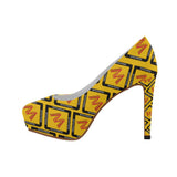 Women's Wakerlook Yellow High Heels