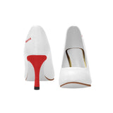 Original Wakerlook Women's white and red heels