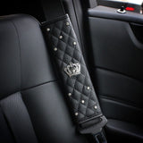 Universal Crystal Car Seat Belt Cover Diamond Hand Brake Gear Cover Auto Seat Belt Shoulder Pad Car Styling Suit for All Car