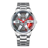 NEKTOM TE-37 Car Wheel Watch Men Quartz Watch Drop Shipping Luxury Men Wrist Watch