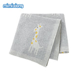 Baby Blankets Newborn Bebes Swaddle Wrap Cotton Knitted Infantil