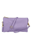 7013lpd - Faux Crossbody Wristlet Bag