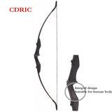 30-50Ibs Powerful Recurve Bow and Arrows Archery Bow With Double Arrow Rest for Left and Right Hands Outdoor Hunting Shooting - shopwishi 