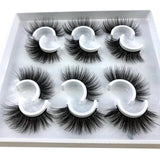 HBZGTLAD 2/4 Pairs Natural False Eyelashes Fake Lashes Long Makeup 3d Mink Lashes Eyelash Extension Mink Eyelashes for Beauty - shopwishi 