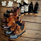 Custom the Rain Boot Leopard Women Waterproof Rubber PVC Rain Boot Stylish Safety Shoes Cheetah Boot for Women