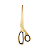 Dokibook Golden Brass School Scissors Asymmetric Scissors Minimalist Design Office Household Scissors Kawaii Korean Stationery