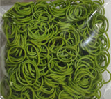 600 Elastic Different Colors Rubber Loom Bands Bracelet