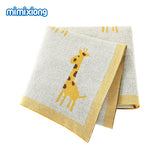 Baby Blankets Newborn Bebes Swaddle Wrap Cotton Knitted Infantil