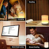 Dimmable LED Touch Night Light Rechargeable Smart Dimmer Bedside Table