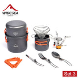 Widesea Portable Outdoor Cookware Set for Camping