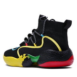 Custom Logo Big Size High Top Size14 Black Light Up Running Private Label Sports Sneakers Shoes