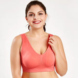 Sexy plus size Bras for Women Breathable Seamless Bra bh grote maat push up Bra Big size 120D Sport brassiere