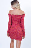 OFF SHOULDER FLORAL DRESS