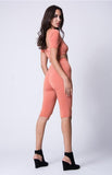 SOLID TWO PIECE BIKER SET