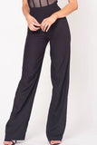 HIGH WAIST BELL BOTTOM PANTS