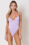V NECKLINE ZIPPER BODYSUIT