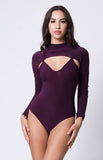 LONG SLEEVE CUTOUT DETAIL BODYSUIT