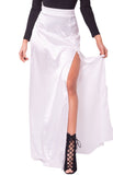 HIGH WAIST SLIT MAXI SKIRT