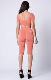 SOLID TWO PIECE BIKER SET