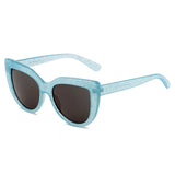 HELSINKI | S1095 - Women Round Cat Eye Oversized Fashion Sunglasses