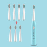 Powerful Ultrasonic Sonic Electric Toothbrush USB Charge Rechargeable
