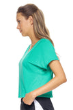 Mc274 Women's American MoCA™ Cropped Tee