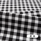 Rainbow Plaid Fabric Pure Cotton 100% Shirt Clothing Dress Bed Sheet Twill Fabrics Textile for Sewing Grid Brocade Black White