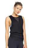 AE264 Women's Tie Back Muscle Tee