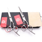 Purple Dragon Stainless Barber's Shears