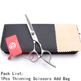 Purple Dragon Stainless Barber's Shears