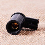CITALL 3pcs Motorcycles 90 Degree Non Resistor Spark Plug Cap Cover for 152/154 Gasoline Engine Motorcycle Dirt Bike ATV Quads