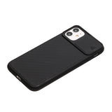 Protective Case for iPhone 12 Pro Max Sliding Camera Cover Design Twill Anti-Slip TPU Case
