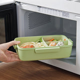 TUUTH New Microwave Lunch Box Independent Lattice for Kids Bento Box Portable Leak-Proof Bento Lunch Box Food Container