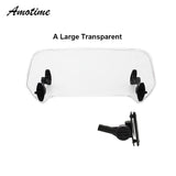 Motorcycle Risen Adjustable Wind Screen Windshield Spoiler Air Deflector for Honda BMW KAWASAKI YAMAHA HONDA SUZUKI DUCATI
