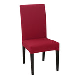 1/2/4/6PCS Solid Color Chair Cover Spandex - shopwishi 
