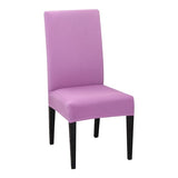 1/2/4/6PCS Solid Color Chair Cover Spandex - shopwishi 