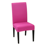 1/2/4/6PCS Solid Color Chair Cover Spandex - shopwishi 