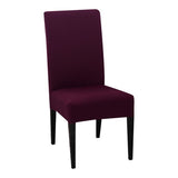 1/2/4/6PCS Solid Color Chair Cover Spandex - shopwishi 
