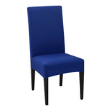 1/2/4/6PCS Solid Color Chair Cover Spandex - shopwishi 