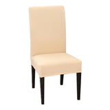 1/2/4/6PCS Solid Color Chair Cover Spandex - shopwishi 