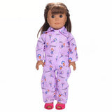 1 PCS Cute Pajamas Nightgown Clothes For 18 inch - shopwishi 