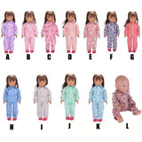 1 PCS Cute Pajamas Nightgown Clothes For 18 inch - shopwishi 