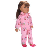 1 PCS Cute Pajamas Nightgown Clothes For 18 inch - shopwishi 