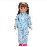 1 PCS Cute Pajamas Nightgown Clothes For 18 inch - shopwishi 