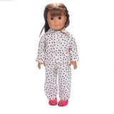 1 PCS Cute Pajamas Nightgown Clothes For 18 inch - shopwishi 